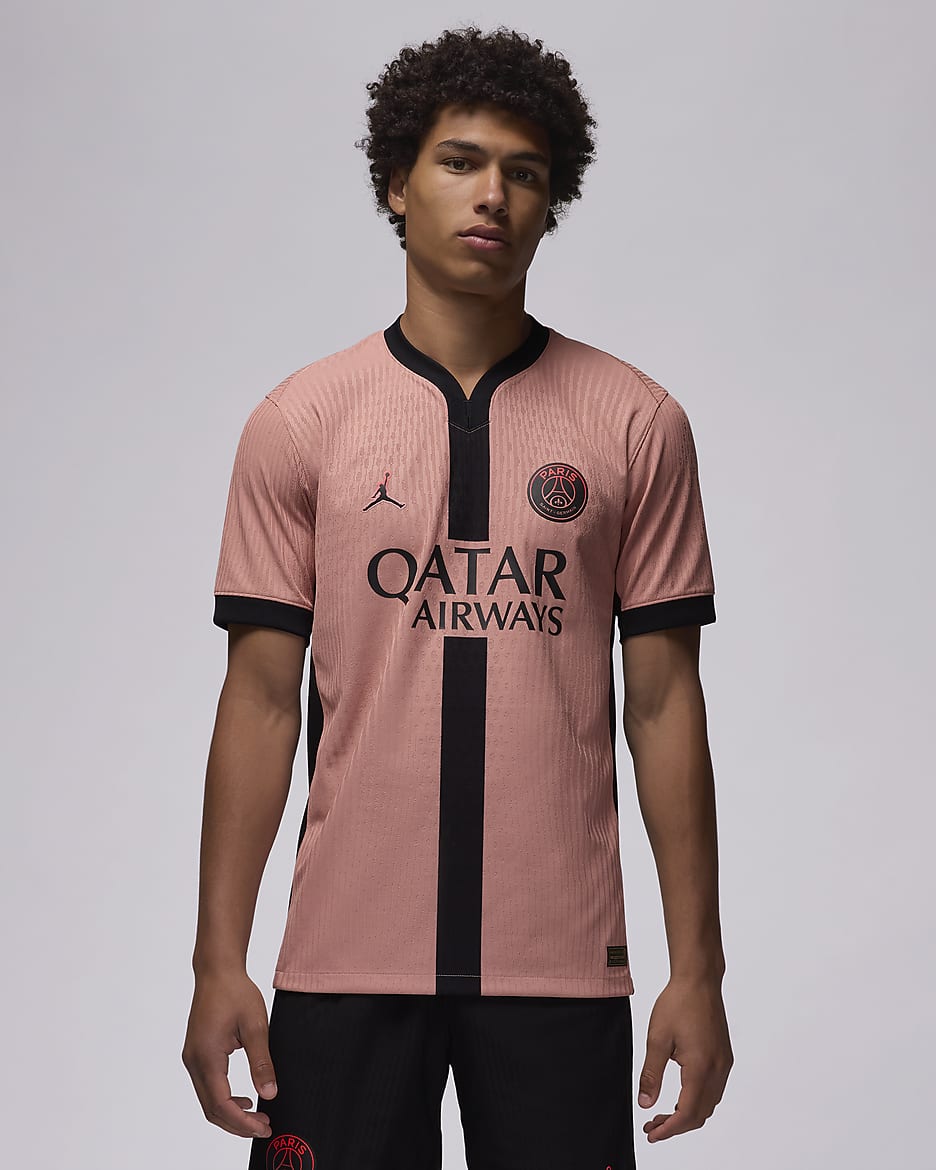 Tercera equipacion Match Paris Saint Germain 2024 25 Camiseta de futbol Jordan Dri FIT ADV Authentic Hombre